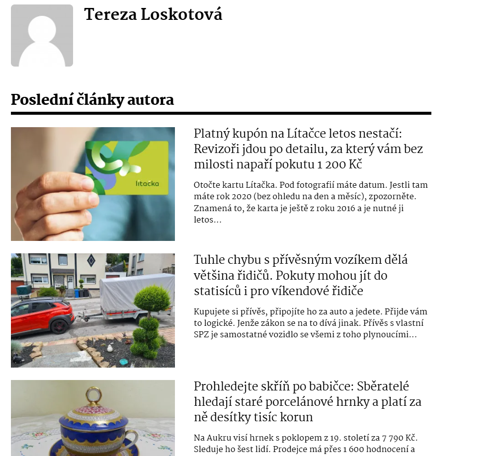 Redakční články
